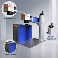 Machine de marquage et de gravure laser à fibre Mopa Lightburn JPT M7 50W 60W 100W pour métaux
