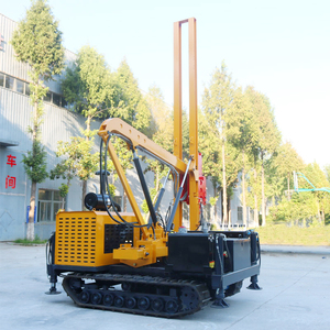 Hongrun Highway <span class=keywords><strong>Guardrail</strong></span> <span class=keywords><strong>Post</strong></span> palificazione vibrazione macchina sicurezza stradale costruzione battipalo - Product Image 4