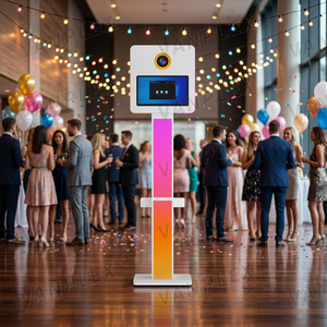 Cabina de Fotos Instantánea con Pantalla Táctil de 15.6 Pulgadas al Mejor Precio, para Bodas, Compatible con Cámaras DSLR/SLR, Iluminación LED RGB - Product Image 1