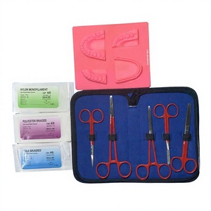 Kit de Suture en Acier Inoxydable Médical, Instruments Médicaux de Haute Qualité, Kit de Pratique de Suture Chirurgicale Dentaire pour Étudiants - Product Image 1