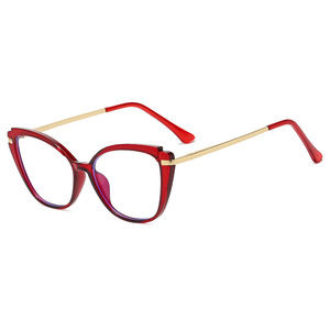 9020 sport Tr90 Rectangle cadre bleu lumière bloquant lunettes 4 en 1 magnétique polarisé Clip sur lunettes de soleil avec étui hommes femmes - Product Image 1