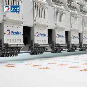 Industrielle 30 köpfe flache stickerei maschine