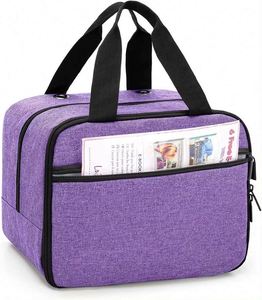 BSCI Factory OEM <b>Crochet</b> Kit Yarn <b>Storage</b> Tote <b>Bag</b> Small Portable Knitting <b>Bag</b> Travel Yarn Organizer - Product Image 4