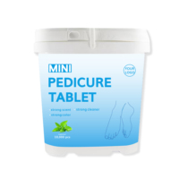 Vente en gros 10000pcs menthe pied Spa tremper comprimés Mini pédicure Solution tablette