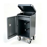 Boîte de rangement pour selle, robuste, mobile, extérieure, verrouillable, grande capacité, pour équipement équestre, avec étagères réglables pour chevaux