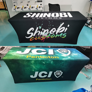 Ronningstar Bán buôn giá rẻ quảng cáo tùy chỉnh 4ft 6ft 8ft Khăn trải bàn cho thương mại cho thấy Đảng và đám cưới - Product Image 3