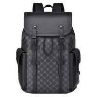 2025 sac à dos de voyage haut de gamme pour hommes polyvalent décontracté texturé sac d'ordinateur étanche pour voyage d'affaires doublure en Polyester