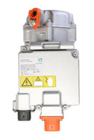 Compresseur de climatisation DC 350V 24cc, réfrigérant R407c, pour voitures, type universel, compresseur électrique automobile, prise latérale