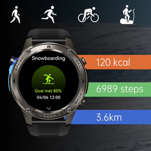 Top vente Fitness montres intelligentes intérieur Sports de plein air Golf montre GPS piscine intelligente Mode de natation étudiant mode sport suivi - Product Image 6