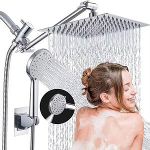 Accesorios de Baño de Acero Inoxidable, Grifo Monomando con Rociador de Agua a Presión, Cabezal de Ducha para Uso en Hoteles - Product Image 1