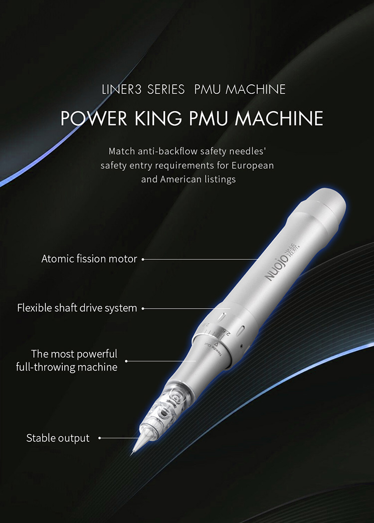 NUOJO-Mast-Ausflug-Tätowierungs-Digital PMU-Maschinen-besonders anfertigende intelligente dauerhafte Make-upberufsmaschine