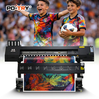 Imprimante textile automatique à sublimation thermique Po-try 1,8 m (5 pieds) pour l'impression de vêtements et de t-shirts