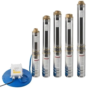Chauffe-eau à pompe à chaleur 200M avec énergie solaire, système de pompe solaire pour piscine, système de pompe à eau solaire pour forage selon Powe - Product Image 5