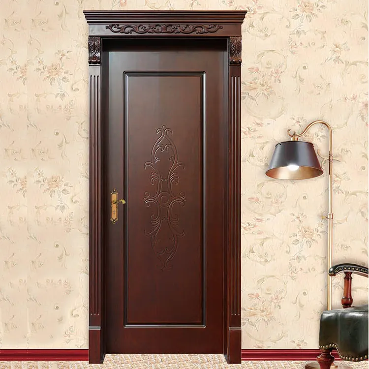 China Factory Manufacture Modern Interior Wood Entrance Doors German Interior Doors With Frames