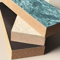 Panneau MDF mélaminé 18 mm de qualité supérieure, motif marbre blanc, écologique, E1 première classe, 4x8 pieds, garantie 5 ans pour les murs