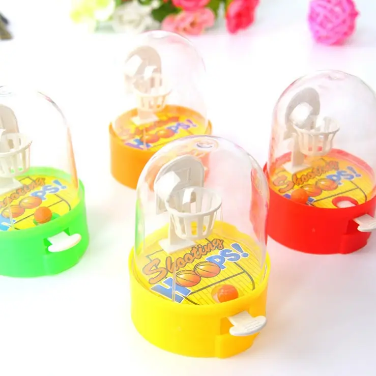 Hot Sale Mini Handheld Game Toy Finger Basketball Shooting Hoops Children Promotional Gift Toys