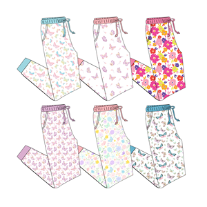 بنطلون جينز للأطفال الصغار بمظهر الدنيم الجديد، مناسب للملابس الكاجوال، بديل عصري للجينز للأولاد والبنات - Product Image 1