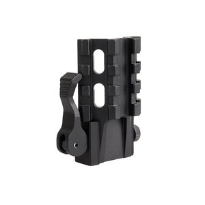 Montura Táctica para Mira Telescópica de 45 Grados, Montura Lateral Desplazada de 4 Ranuras, Adaptador Weaver de 45 mm - Product Image 2