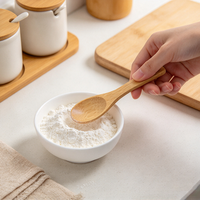 Cuillère en bambou naturel personnalisée, faite à la main, écologique, pour pot de miel, épices, confiture, sel de bain, cosmétiques, desserts, cuisine, rangement