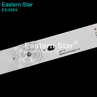 ES-349 LED BAR 4C-LB4904-YH08J 55 pouces TV pour TC LS 49P3 D49A620 8 pièces/ensemble 452MM TV LED rétro-éclairage