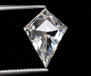 Anillo de compromiso con colgante de diamante de corte único tipo cometa de 1.09 CT, 9.4x6.8mm, cultivado en laboratorio, certificado IGI - Product Image 4