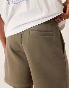 OEM Service Mid Waist <strong>Knee</strong> <strong>Length</strong> Drawstring Closure Anti-Wrinkle Gym <strong>Shorts</strong> Custom Cotton <strong>Shorts</strong> for <strong>Men</strong> - Product Image 3
