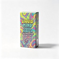 Boîte à cigarettes jetable personnalisée 0,5 ml 1 ml, emballage vide pour cartouches de stylo 1g 2g