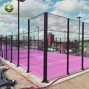 Precio <span class=keywords><strong>de</strong></span> fábrica Pista <span class=keywords><strong>de</strong></span> Pádel Tanto para interiores como exteriores 10x20M Tamaño 12MM Pista <span class=keywords><strong>de</strong></span> Pádel <span class=keywords><strong>de</strong></span> vidrio templado - Product Image 3