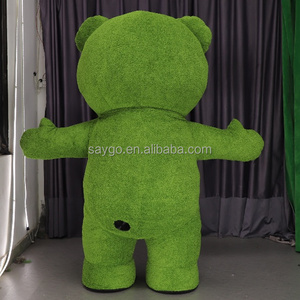 Costume de mascotte gonflable de personnage de dessin animé de grande taille Saigao Costumes de mascotte d'ours en peluche doux personnalisés pour Costume de mascotte - Product Image 6