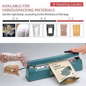 آلة ألتزام تلقائية كهربائية باليد من الألومنيوم جديدة وأصلية آلة تغليف حقائب قابلة للضبط - Product Image 6
