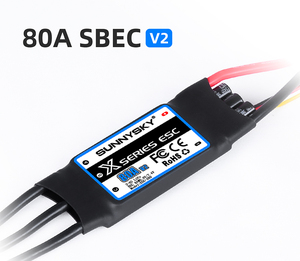 Ventes chaudes Sunnysky Moteur à aile fixe Esc Sbec X60a X80a X100a X120a Accessoires de drone sans balais - Product Image 4