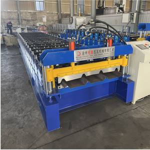 Maquina Para Hacer Calamina Formadora De Calamina Tr4 Y Tr5 Paraカラースチール屋根タイルMotor Como Componenteプリンシパル - Product Image 2