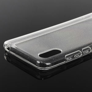 Coque transparente pour Xiaomi <span class=keywords><strong>Redmi</strong></span> <span class=keywords><strong>9A</strong></span>, étui de téléphone en tpu en silicone brillante, avec design de feuille d'argent - Product Image 4