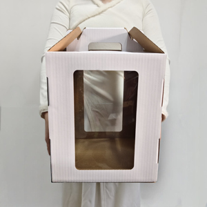 Cajas <span class=keywords><strong>para</strong></span> Pasteles Cuadradas Blancas Clásicas, Rígidas, Reciclables, Plegables, de Cartón Corrugado con Forro de Esponja, Cierre Magnético, Personalizables <span class=keywords><strong>para</strong></span> Alimentos - Product Image 1