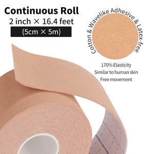 <span class=keywords><strong>Cinta</strong></span> Deportiva Elástica <span class=keywords><strong>de</strong></span> Mezcla <span class=keywords><strong>de</strong></span> Algodón Beige Xingda, 4 Rollos, 5m, Sin Látex, Kinesiología, Fisioterapia para Atletas, Soporte para <span class=keywords><strong>Rodilla</strong></span>/Músculos, Alivio del <span class=keywords><strong>Dolor</strong></span> - Product Image 5