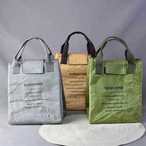 Bolsa de Almuerzo Aislada Personalizada para Mujer - Bolsa Reutilizable Resistente a Desgarros para el Trabajo, Picnic y Viajes - Gran Capacidad - Product Image 3