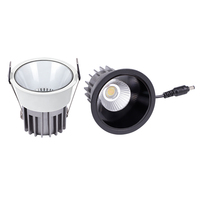 Spot LED encastrable dimmable 9W, découpe 75mm, design moderne, garantie 5 ans