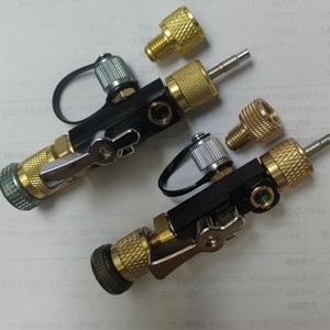 Wansheng Vis à visser en cuivre à double vanne avec jauge de niveau, homologuée pour le vide, pour applications CVC et VR, raccord britannique, taille 20 - Product Image 4