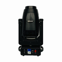 Foco móvil LED 3 en 1 de 300W de gran venta con control DMX512, ruedas de gobo dobles y gobos giratorios para bodas y DJ