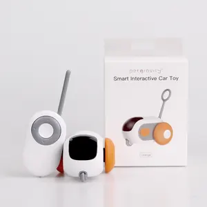 Voiture télécommandée pour chat OEM télécommande en cours d'exécution jouet pour chat simulatif interactif chat chasse jouet jouer intérieur