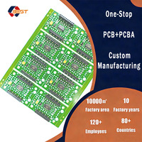Base con Control de Alimentación Integrado, Ensamblaje de Circuitos PCBA, Fabricación y Diseño de PCBA, Superficie HASL/ENIG