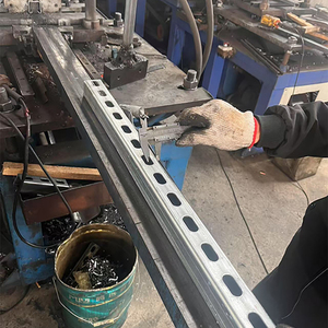 Yapıları profilleri oluklu nervürlü uniuniparantez H kiriş perde duvar dikme ray u-şekilli galvanizli <span class=keywords><strong>C</strong></span> kanal braketi - Product Image 6