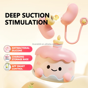 Vibrateur mignon en forme de gâteau, créatif, de la marque BlueRabbit, jouet fantaisie, cadeau d'anniversaire de luxe pour femmes. - Product Image 2