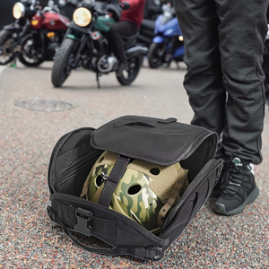 Sac de casque Sac de rangement rembourré Molle multi-usages pour sac de casque de moto <span class=keywords><strong>Airsoft</strong></span> - Product Image 2