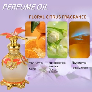 Profumo <span class=keywords><strong>Cristallo</strong></span> Retrò Mediorientale all'Ingrosso, Fragranza Naturale Duratura Araba, Olio Essenziale Floreale Fresco da 15ml per Donne - Product Image 5