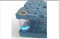 5 gallon chai nước lưu trữ <span class=keywords><strong>Pallet</strong></span> nhà máy cung cấp với giá rẻ Nhựa chai nước <span class=keywords><strong>Pallet</strong></span> siêu <span class=keywords><strong>Pallet</strong></span> - Product Image 4