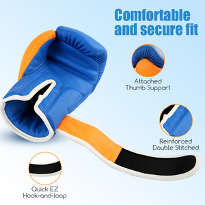 6oz 8oz Gants De Boxe pour Enfants Boxe PU Cuir Formation Gants De Boxe Gants De Boxe Personnalisés - Product Image 2