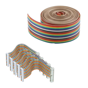 <span class=keywords><strong>Cable</strong></span> <span class=keywords><strong>plano</strong></span> OEM FFC personalizado VW-1-HF de 40 pines con paso de 2.54mm, <span class=keywords><strong>cable</strong></span> <span class=keywords><strong>plano</strong></span> RFID de 34/36 pines, <span class=keywords><strong>cable</strong></span> <span class=keywords><strong>plano</strong></span> IDC de 8 pines, cableado <span class=keywords><strong>plano</strong></span> FEP de 28AWG - Product Image 3