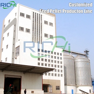 Richi 8-12t/h hoàn thành chăn nuôi gia cầm động vật Thức ăn viên dây chuyền sản xuất Thức Ăn Nhà Máy nhà máy cho gà - Product Image 6