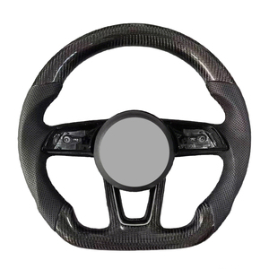 <span class=keywords><strong>Volante</strong></span> Deportivo RS Personalizado <span class=keywords><strong>SLINE</strong></span> Completo en Cuero Nappa y Fibra de Carbono para Audi A6/A7/A3/<span class=keywords><strong>A4</strong></span>/RS3/RS5/RS6/Q3/Q5/Q7 - Product Image 1